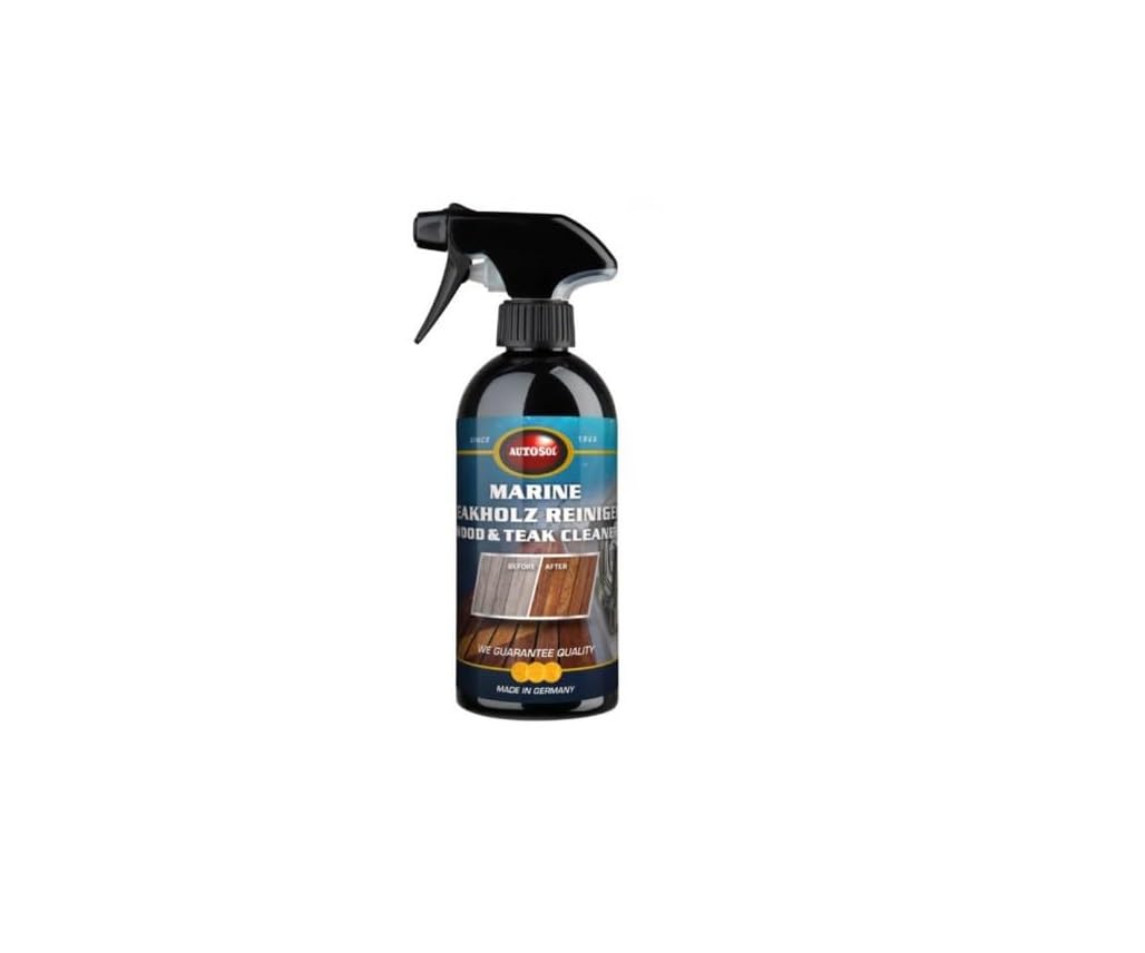 Autosol Limpiador DE Madera Y Teca para Barcos Marinos Botella DE Spray 500 ML