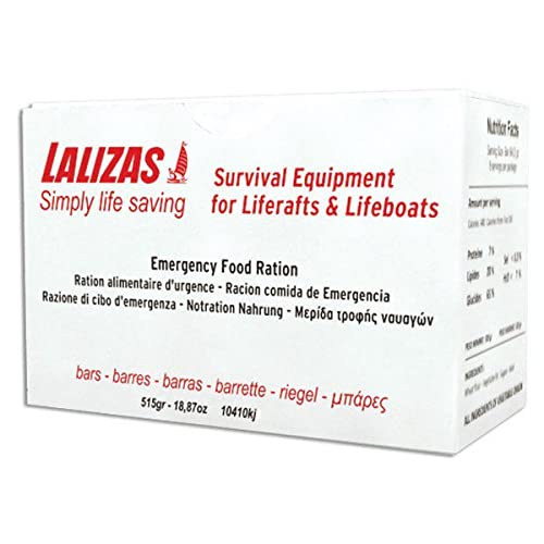 Emergency Liferaft Food Ration 0,5 Kg,2503 Kcal marca LALIZAS