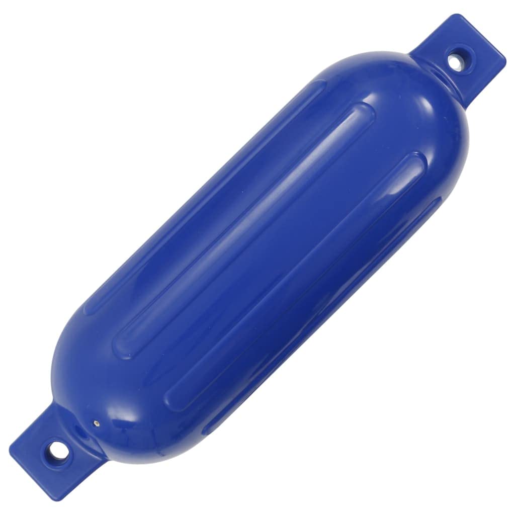 vidaXL Defensas de Barco 4 uds, Parachoques para Embarcación, Escudo Protector de Muelle, Protección contra Accidentes de Barca, PVC Azul