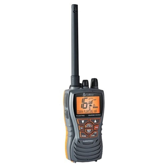 COBRA NE-098 MRHH 350 FLT EU-VHF PORTATIL, Unisex-Adult, Naranja