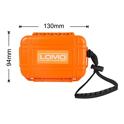 Lomo Drybox 16 Mini Size - Orange. Kayak dry Box