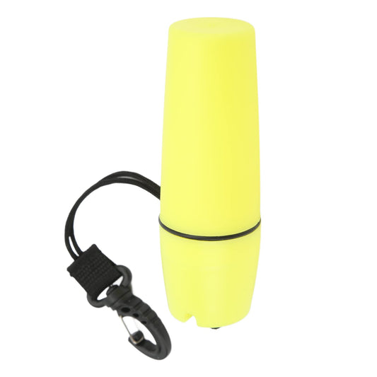 Caja Seca Buceo,Mini Bote seco Impermeable,13×3cm, Bolsa Impermeable Buceo de Kayak,con Cuerda De Gancho,Botella Sellada Portátil,Color de Alta Visibilidad, para Buceo y Deportes Acuáticos