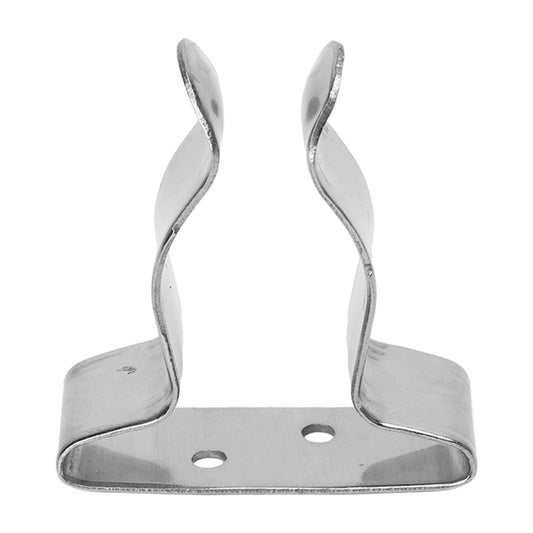 Gancho De Barco De Acero Inoxidable Abrazadera De Resorte Clip De Soporte Gancho Versátil para Barco RV Home Silver