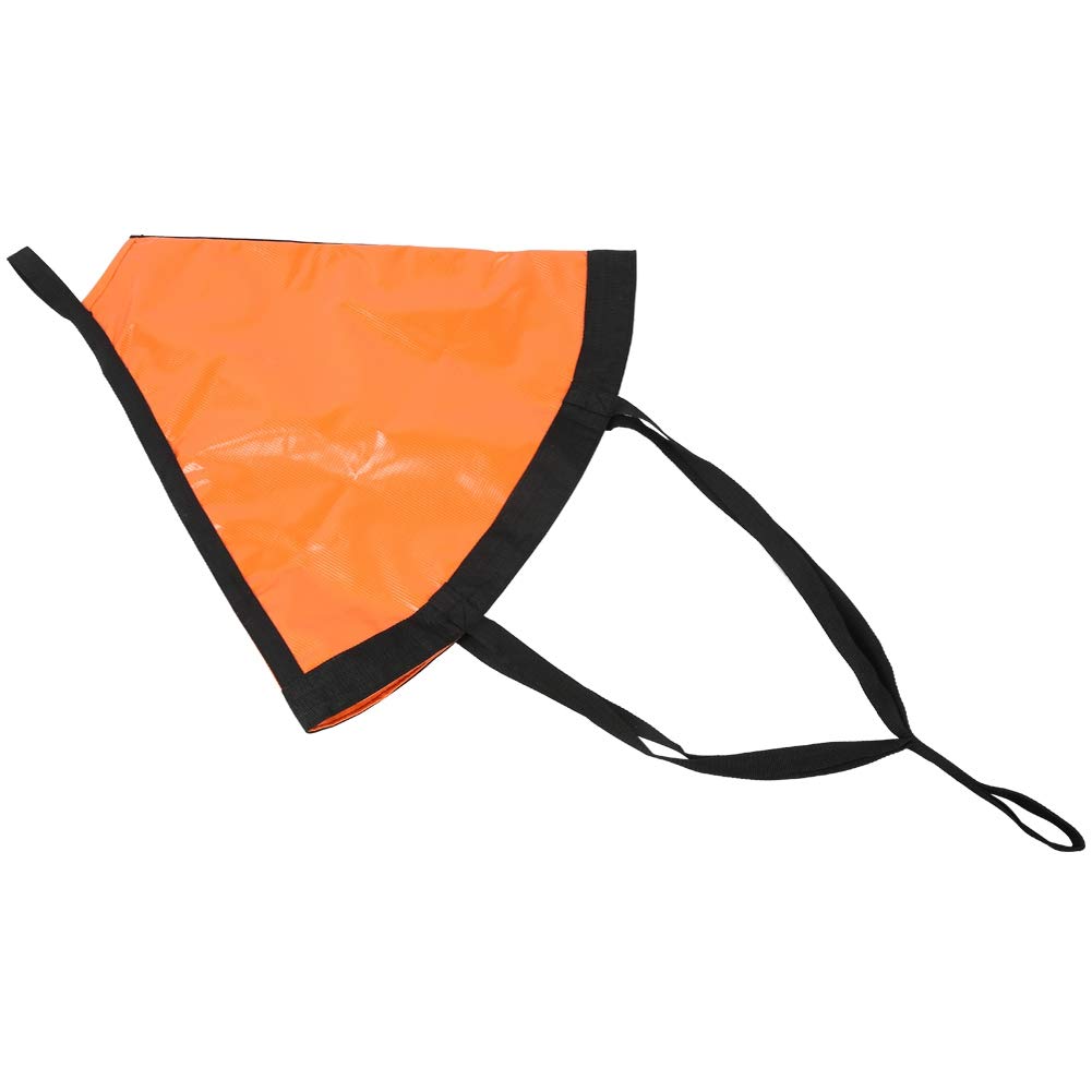 Meiyya Ancla De Capa Kayak Ancla Ancla Kayak 2Kg Flotador De Pesca para Barco, Ancla De Barco De Pesca Negro/Naranja, Kayak De Bote De Goma para Barco De Pesca De Yates(Orange)