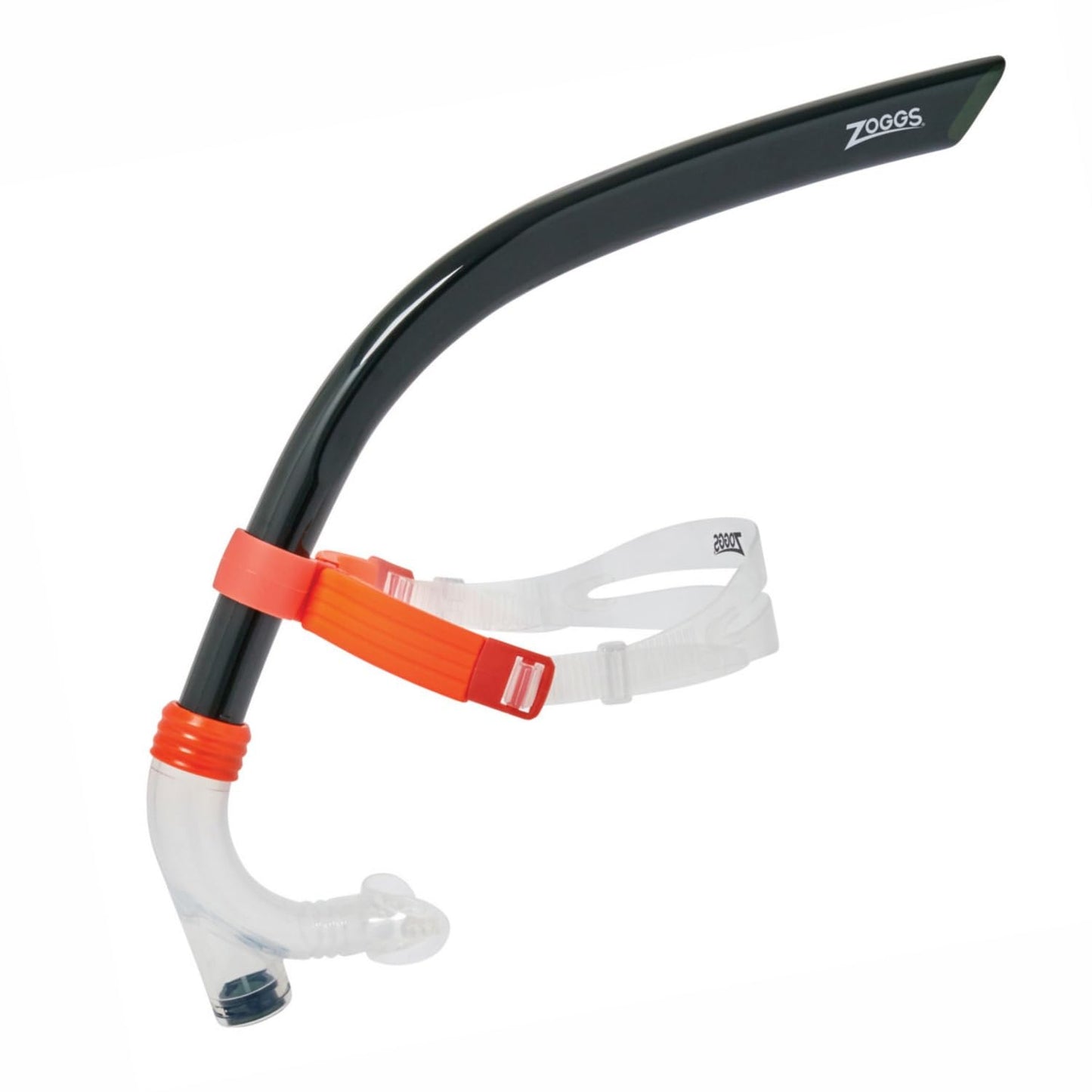 Zoggs Centre Line Snorkel Tubo de esnórquel, Unisex Adulto, Naranja (Naranja), Talla Única