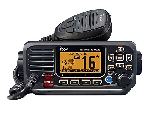 Icom IC-M330 Negro fijo VHF Marine transceptor 25 W RF con DSC 129002