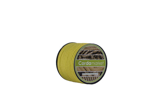 Cordamarket Driza dyneema Cuerda, Adultos Unisex, Amarillo, 4mm a 15mts