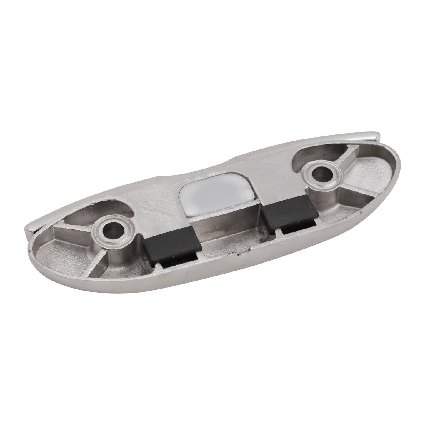 AMHSNIJI Cornamusa Plegable for Barco de 4,7 Pulgadas, Cornamusa de Cuerda de Montaje al RAS de Acero Inoxidable 316, Hardware Marino, Cornamusa de Muelle abatible hacia Arriba con Cierre, 4 Uds.