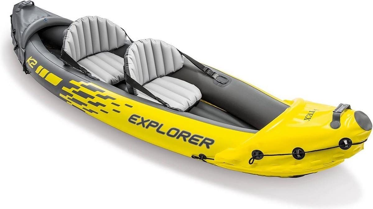 Intex Kayak Hinchable para Adultos Explorer K2 para 2 Personas