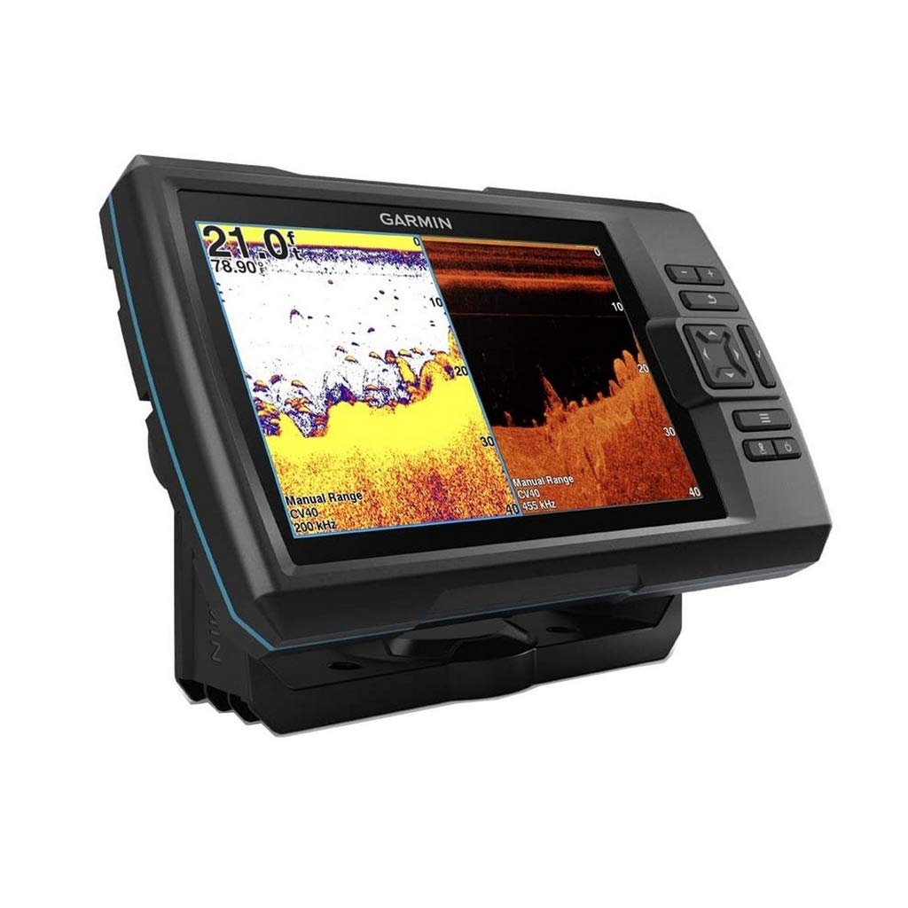 GARMIN SONDA GPS Striker Plus 7CV GPS Integrado MAPAS Quickdraw Contours SONDA Chirp CLEARVÜ con TRANSDUCTOR GT20-TM