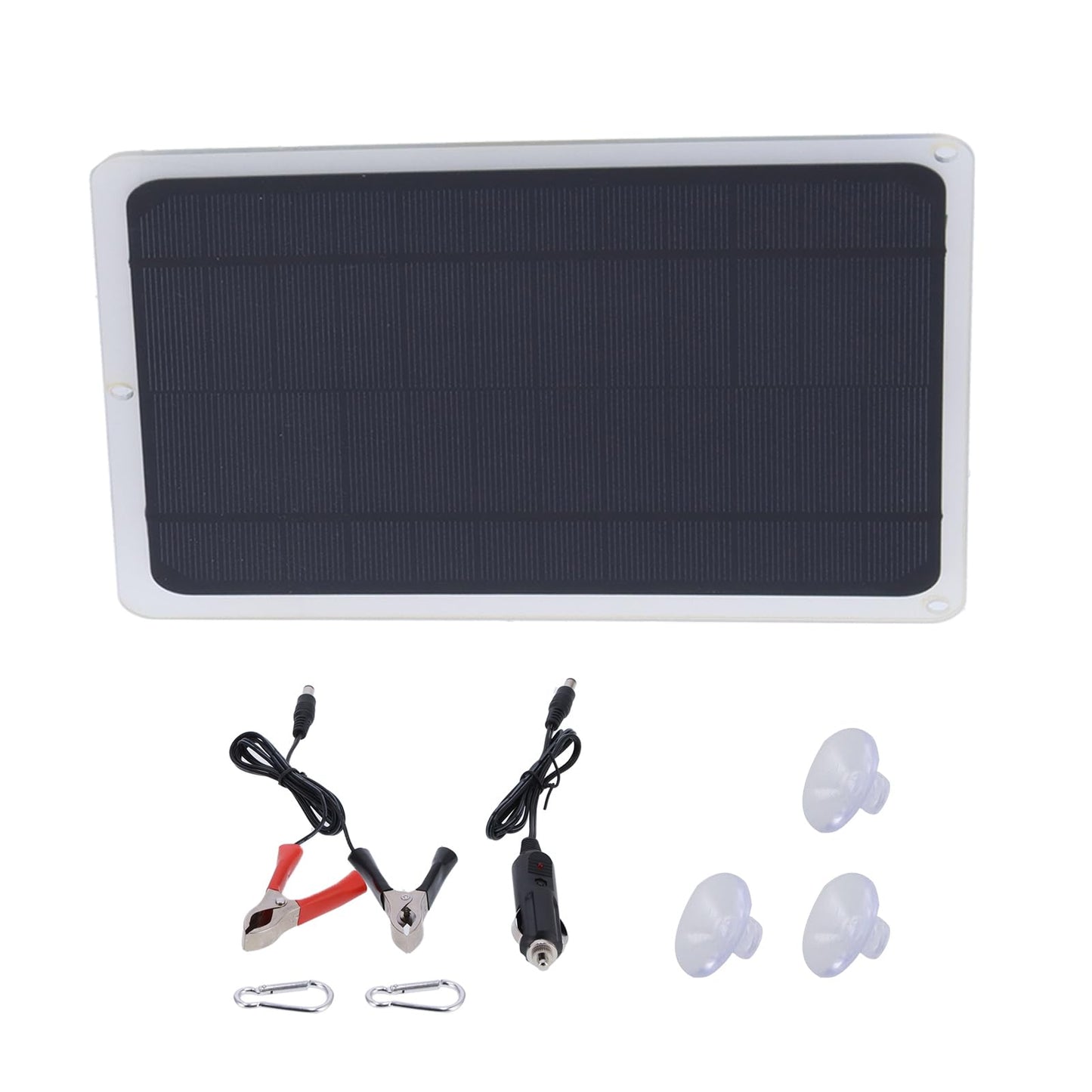 Panel Solar de 20 W Y 12 V, Módulo de Alta Eficiencia, Energía Fotovoltaica para Carga de Batería, Barco, Caravana, RV Y Cualquier Otra Aplicación Fuera de la Red