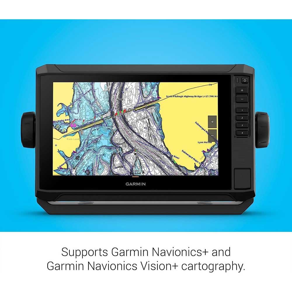 Garmin ECHOMAP UHD2 92sv con transductor GT56, Pantalla táctil de 9 Pulgadas, Mapa Base Mundial