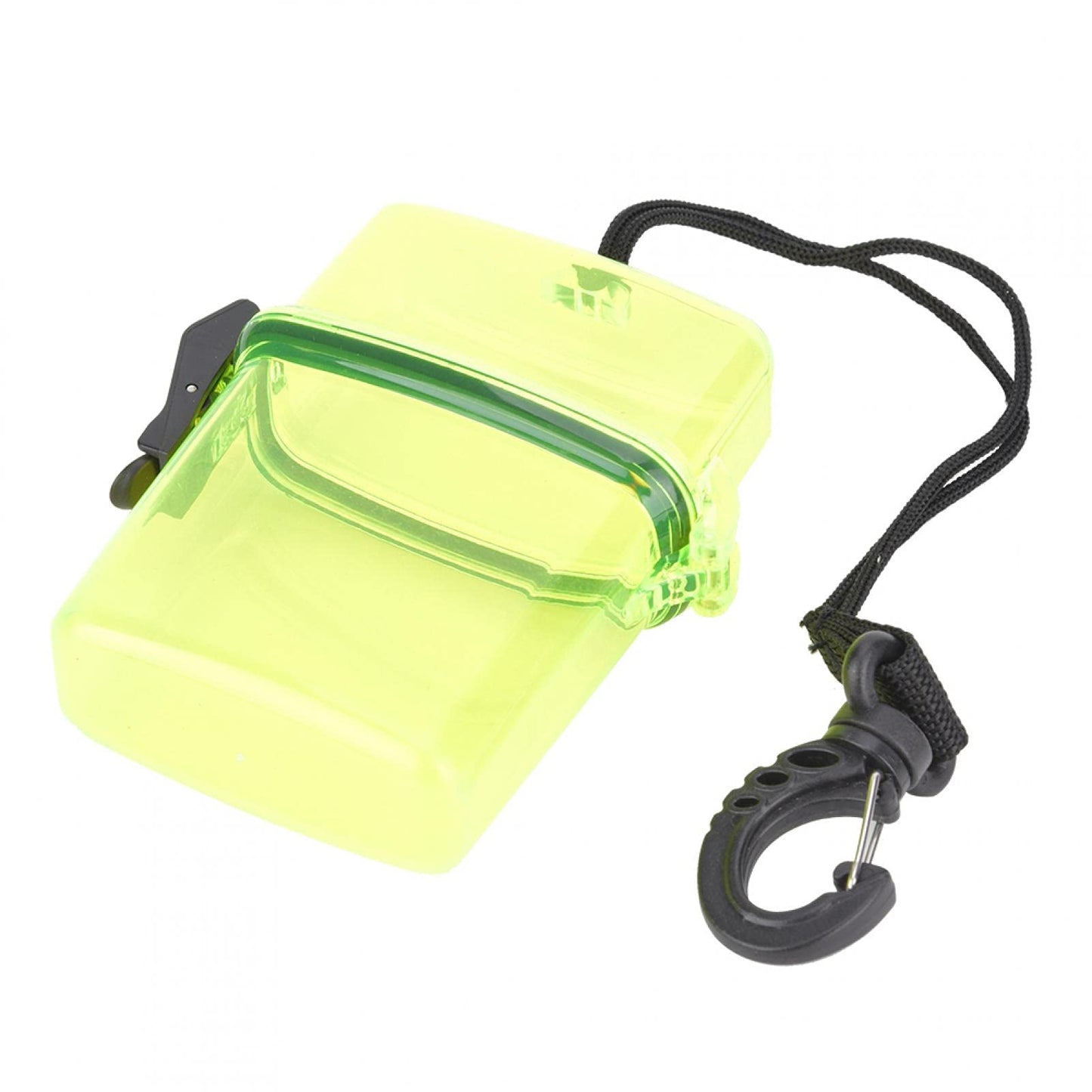 Caja Secas de Para Buceo - Estuche Hermético Flotante Cajas Subacuática Transparente Caja de Almacenamiento en Seco Sellado para Surf Kayak (Amarillo)