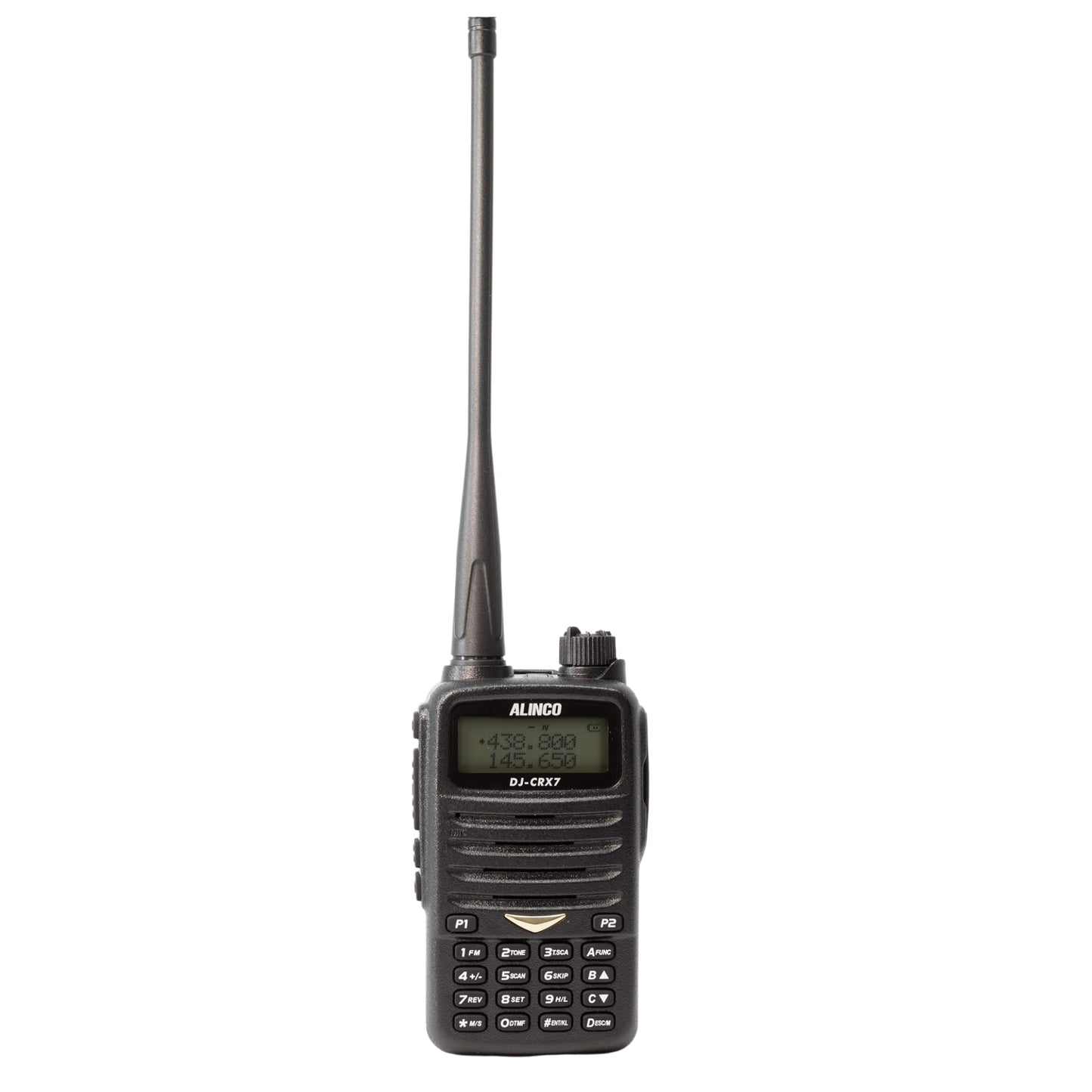 Emisora de Radio portátil VHF/UHF Alinco DJ-CRX-7, Radio FM, batería de 1800mAh, Talk Around, BCL, Tot, DTMF, CTCSS, DCS