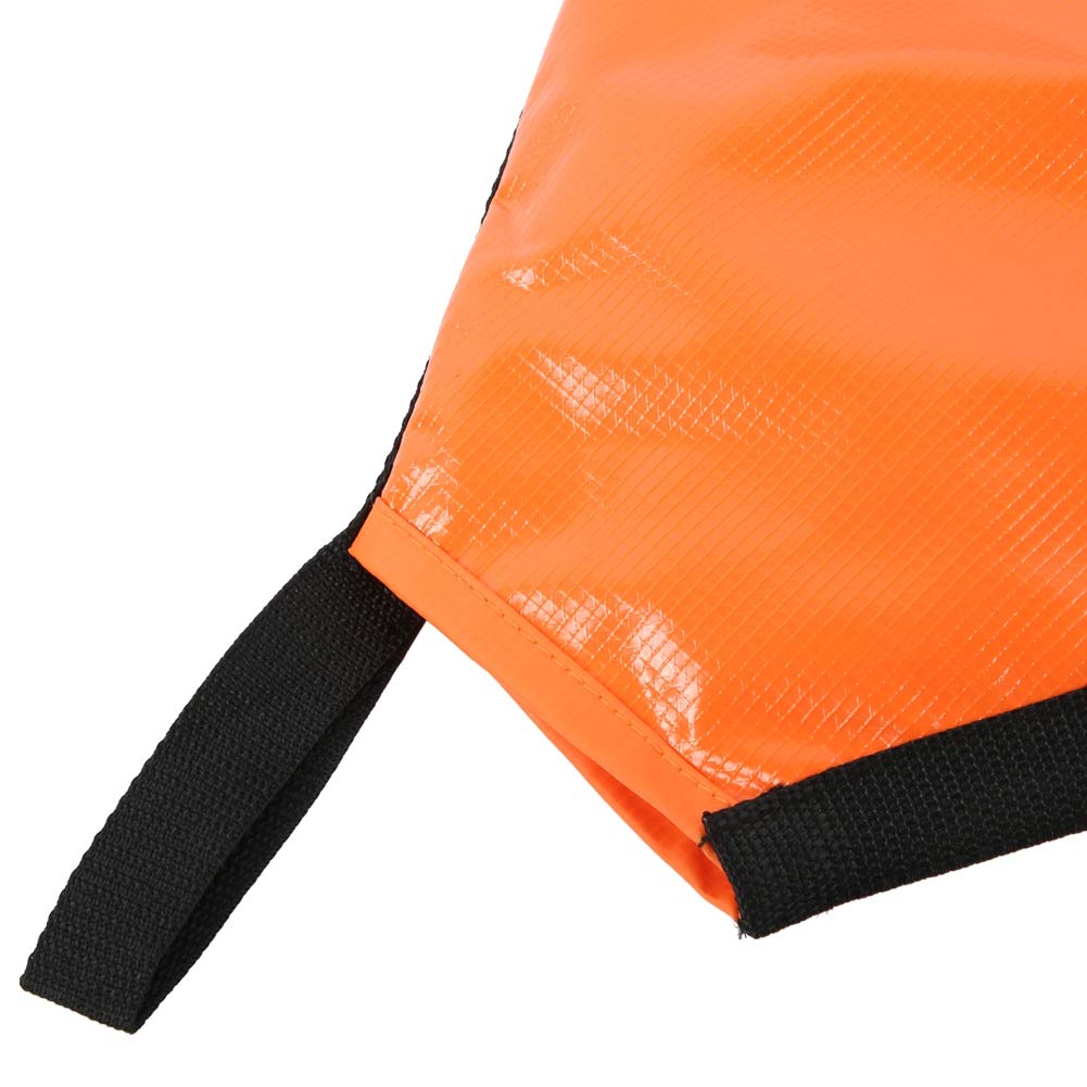 Meiyya Ancla De Capa Kayak Ancla Ancla Kayak 2Kg Flotador De Pesca para Barco, Ancla De Barco De Pesca Negro/Naranja, Kayak De Bote De Goma para Barco De Pesca De Yates(Orange)