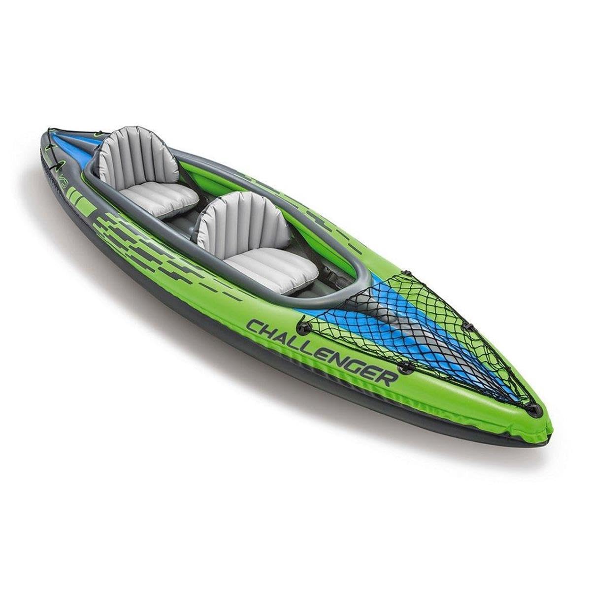 Intex 68306 - Kayak Hinchable Challenger k2 & 2 Remo - 351 x 76 x 38 cm