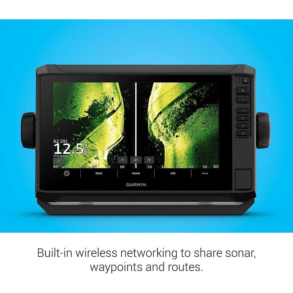 Garmin ECHOMAP UHD2 92sv con transductor GT56, Pantalla táctil de 9 Pulgadas, Mapa Base Mundial