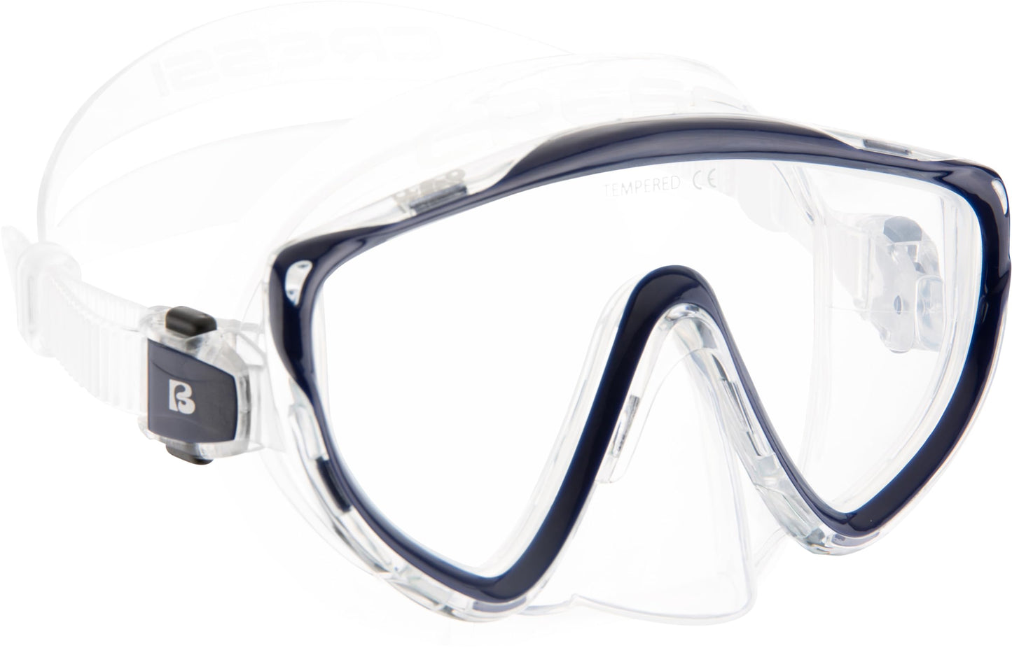 Cressi Tino & Scilla Mask & Snorkel Kits, Claro/Navy