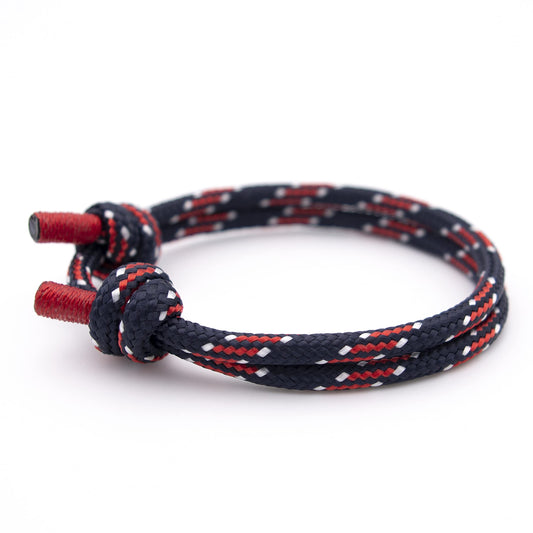 Wind Passion - Pulsera de Cuerda Nautica para Hombre y Mujer | Brazalete Hilo Paracord Trenzada | Pulseras Surf Hechas a Mano perfectamente Ajustables