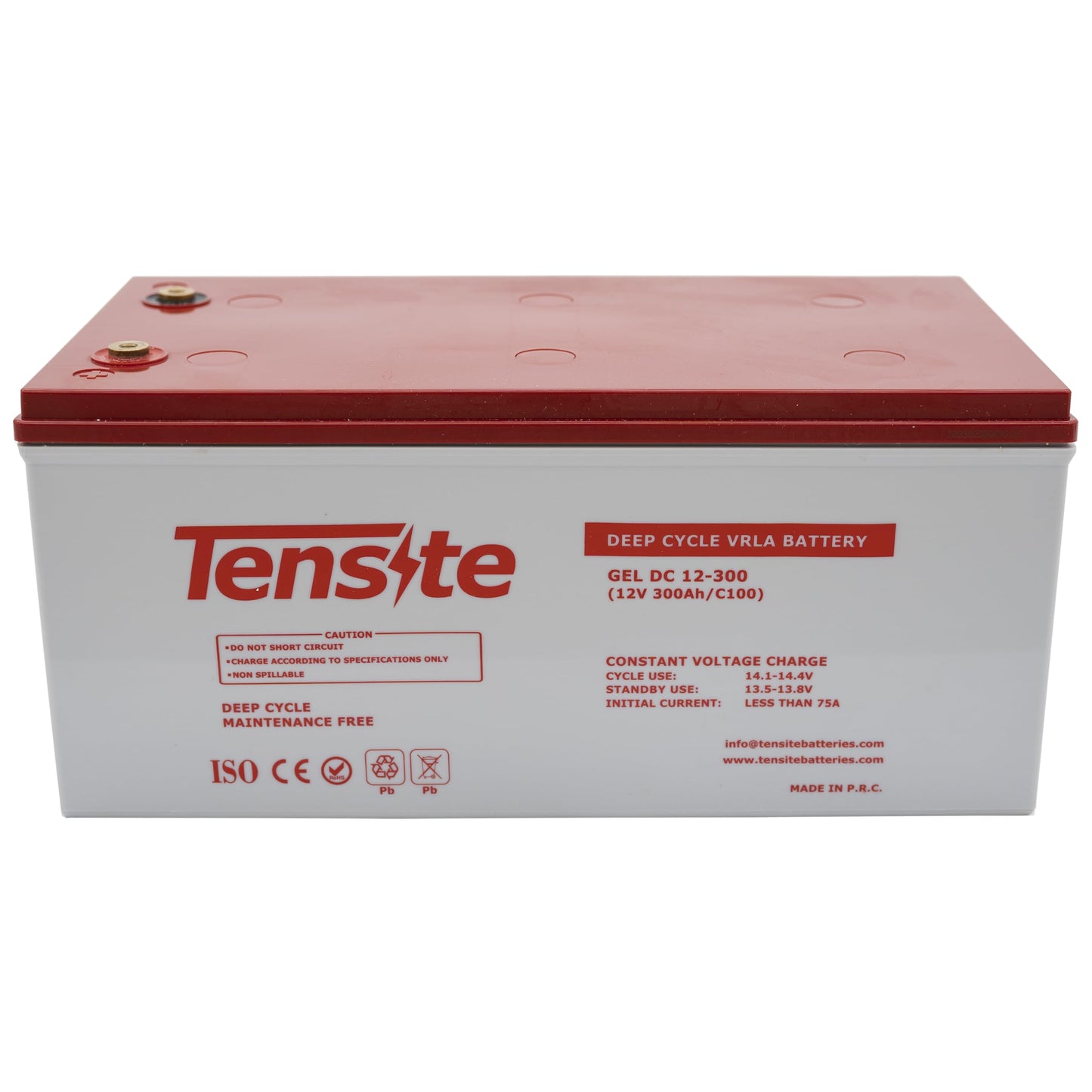 Batería Gel 12V 300Ah Tensite