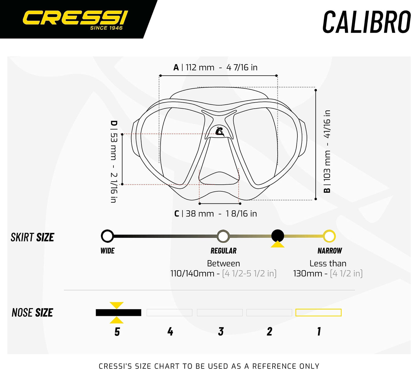 Cressi Calibro + Corsica Packs de Snorkel, Unisex Adulto, Verde