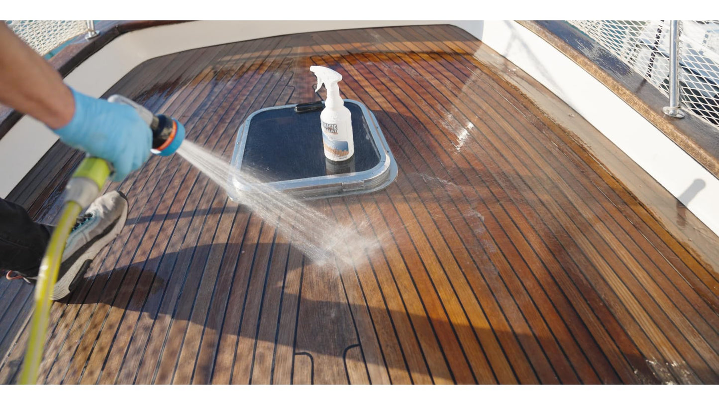 Magic Boat Teak 750 ml, detergente, lavado de teca barcos, veleros, biodegradable, restaura el color de la teca