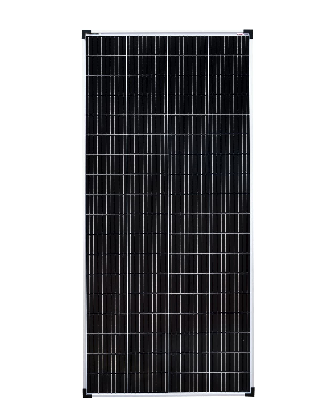 enjoy solar Mono - Panel solar monocristalino de 200 W, 36 V, Adecuado para casas de jardín de 24 V, central de balcón, autocaravana, barco de caravana (mono 200 W, 36 V)