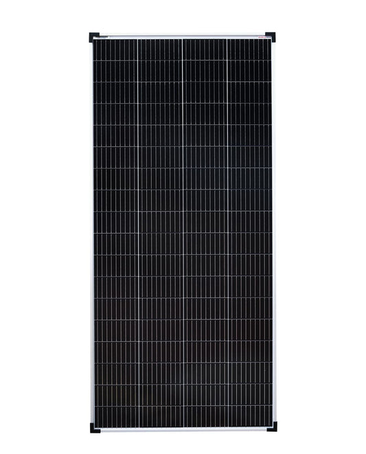 enjoy solar Mono - Panel solar monocristalino de 200 W, 36 V, Adecuado para casas de jardín de 24 V, central de balcón, autocaravana, barco de caravana (mono 200 W, 36 V)