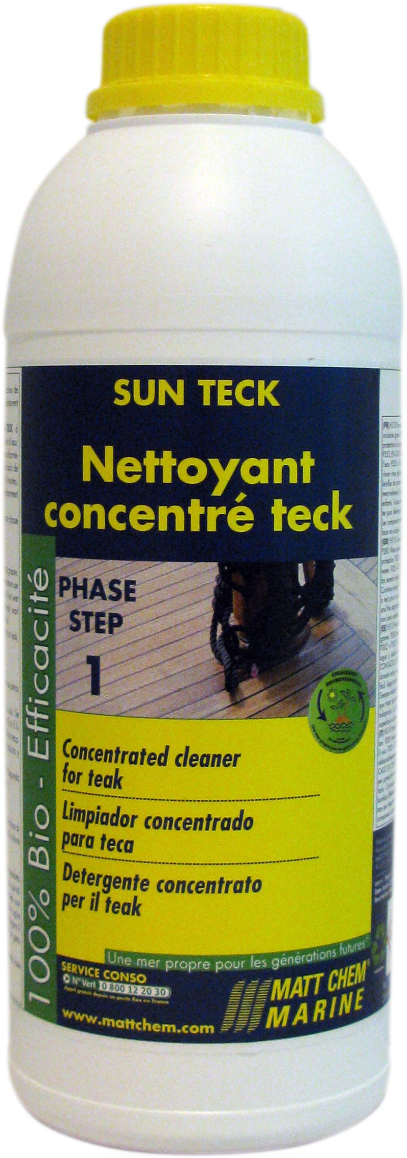 Matt Chem 476 M Sun teca – Limpiador concentrado para teca