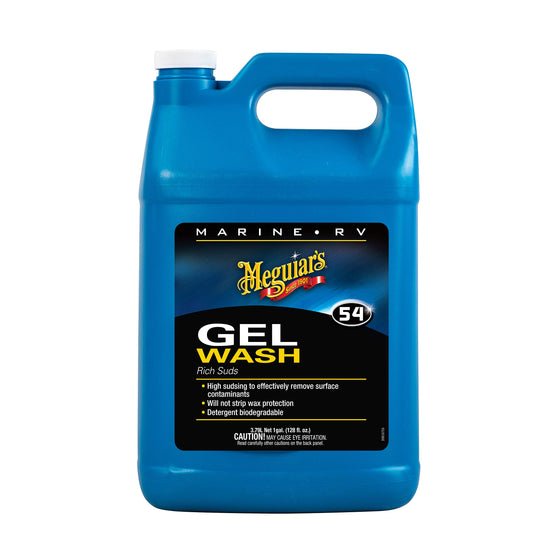 Meguiar's Marine RV 54 Boat Gel Wash M5401 3.79L Rich Suds champú marino