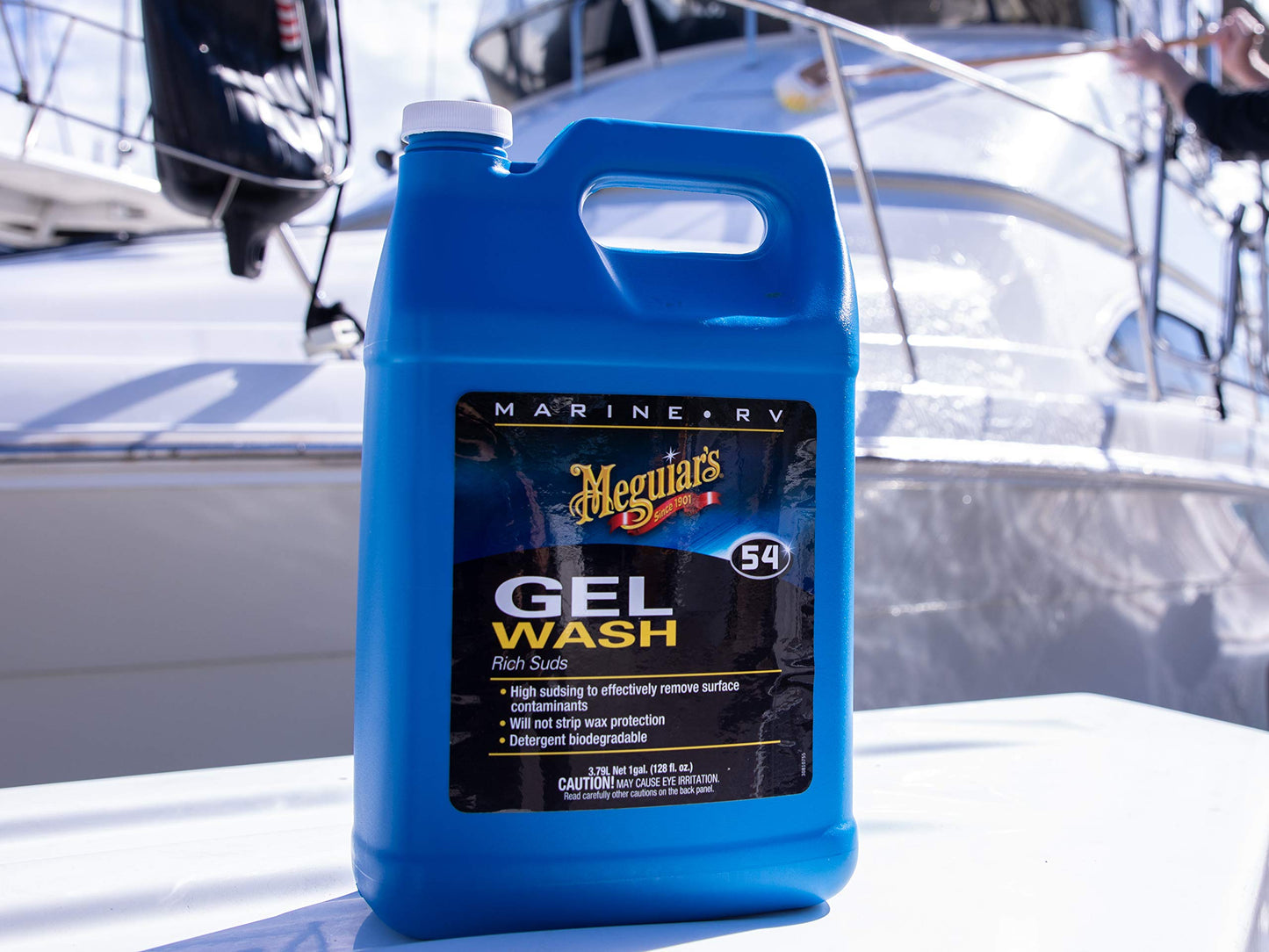 Meguiar's Marine RV 54 Boat Gel Wash M5401 3.79L Rich Suds champú marino