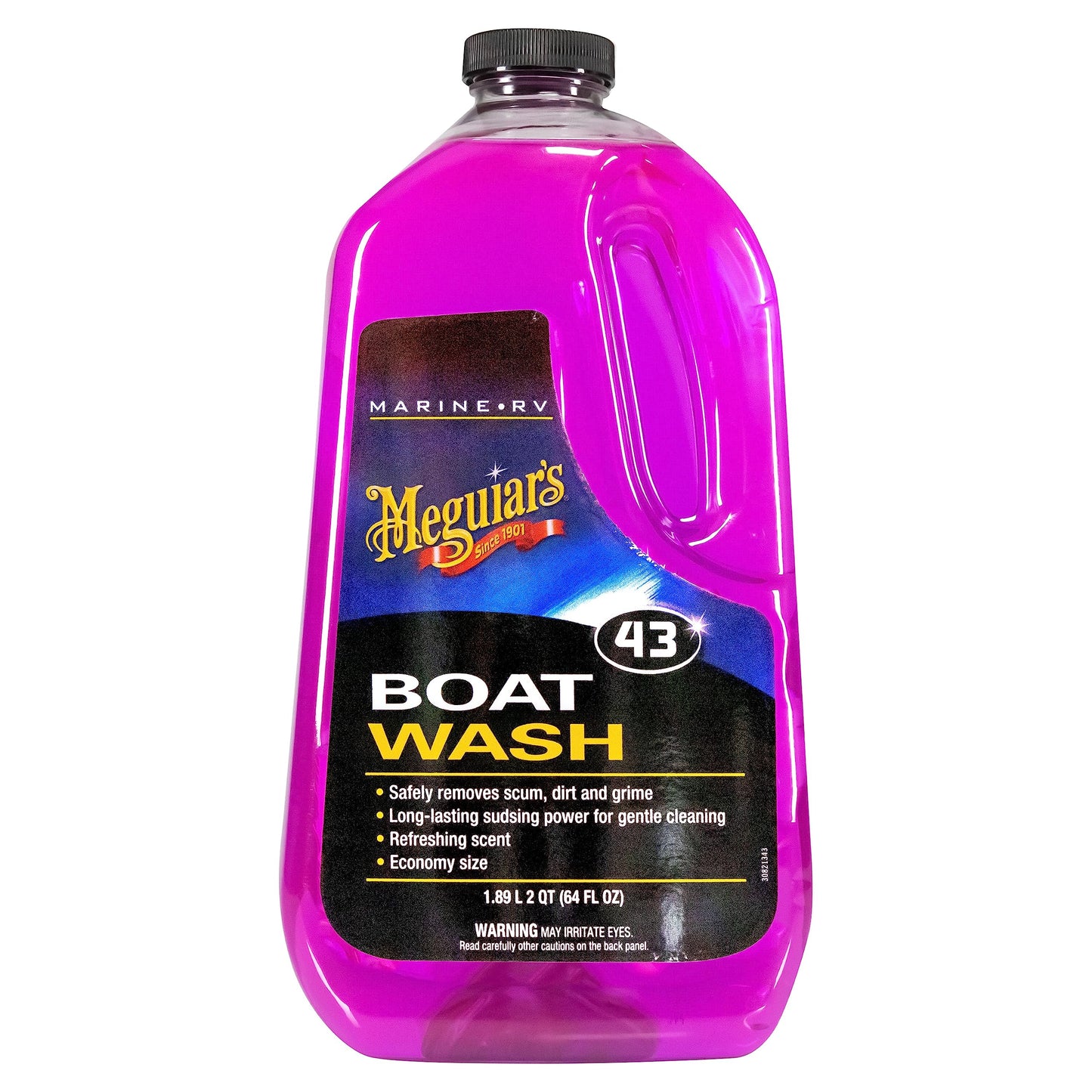 Meguiar's M4364EU Boat wash 1,89 litros - Champú gama marina para embarcaciones